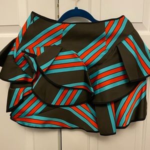 Cynthia Rowley mini striped skirt